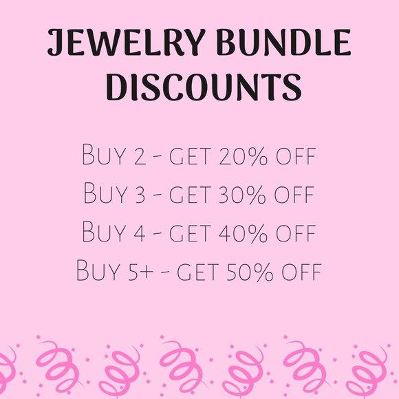 Jewelry - Jewelry bundle discounts!